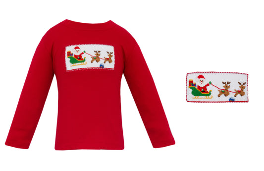 Anavini Santa's Sleigh Boys Tee