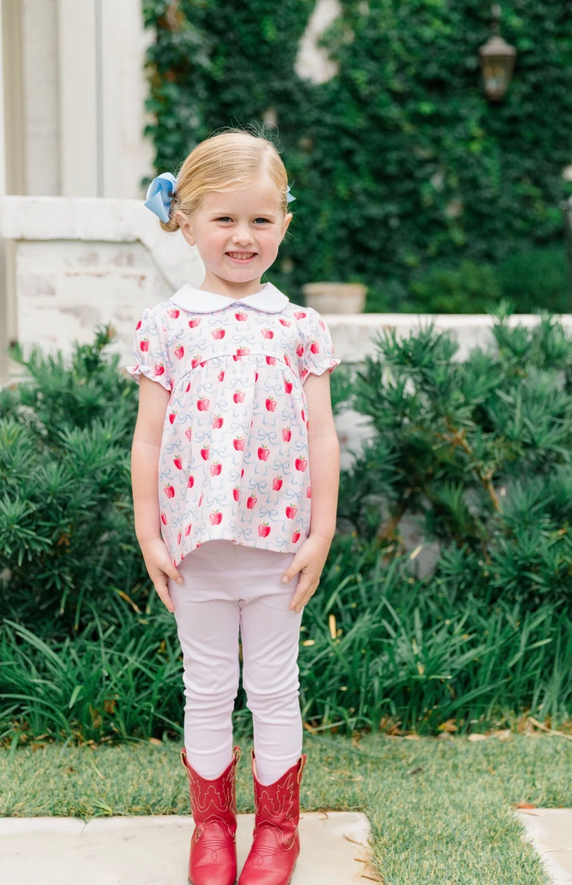 The Proper Peony Apple Blossom Tunic Set