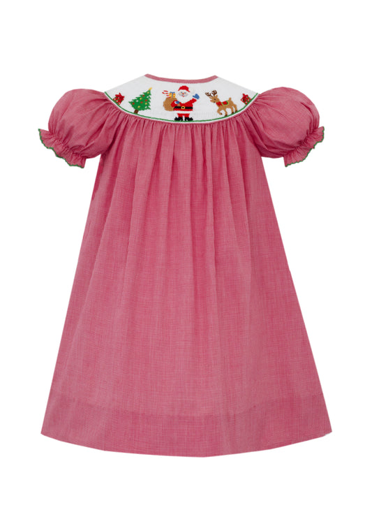 Anavini Merry Christmas Bishop Dress