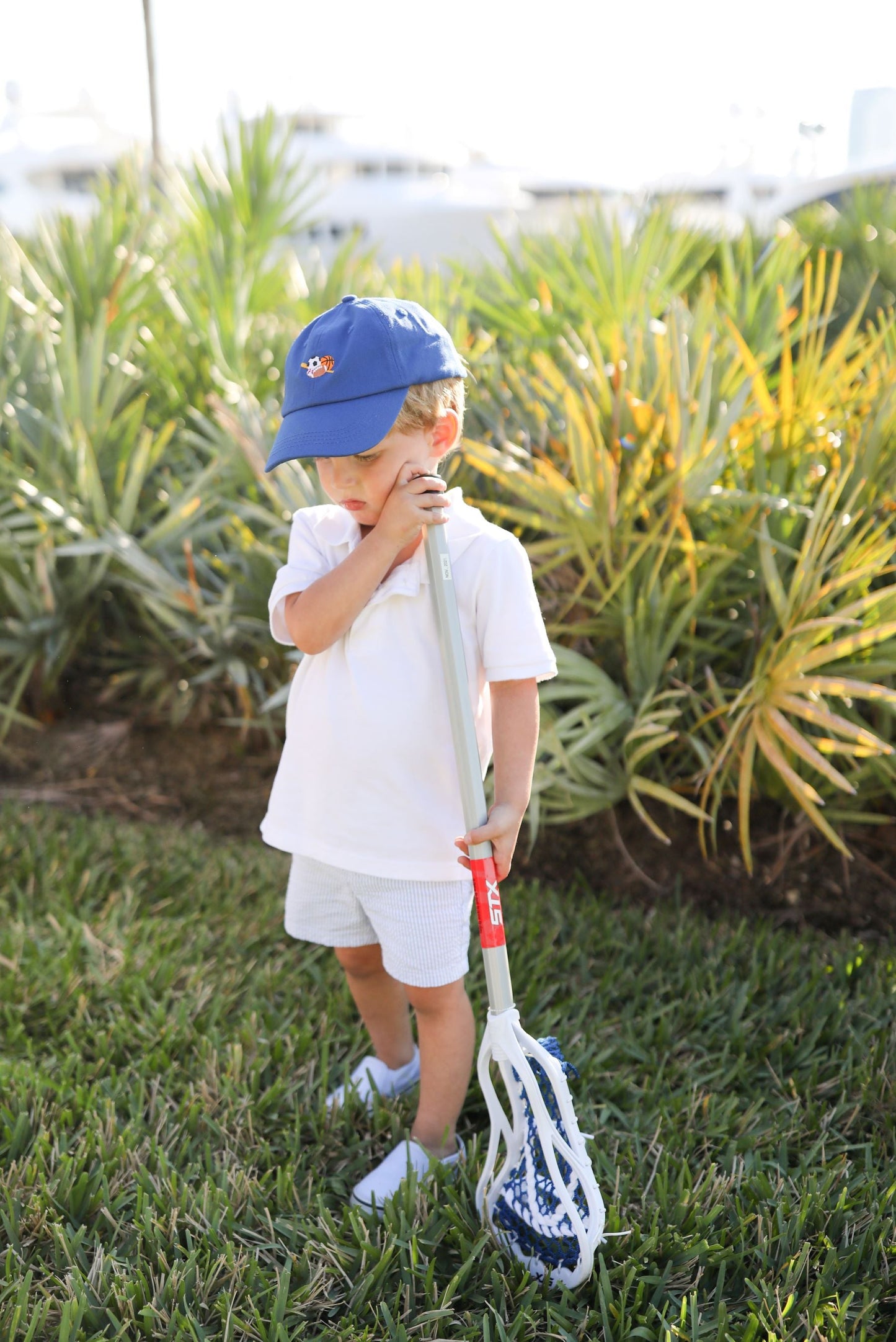 Bits & Bows Sports Baseball Hat (Boys)