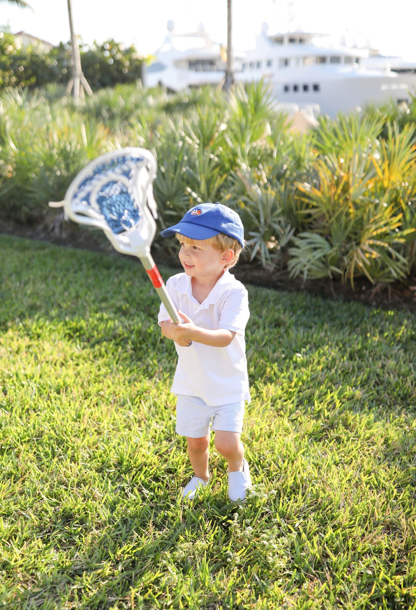 Bits & Bows Sports Baseball Hat (Boys)