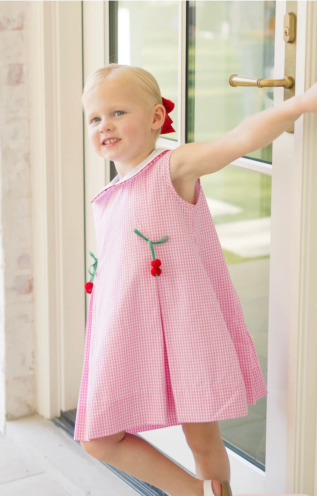 The Proper Peony Cordelia Cherry Dress
