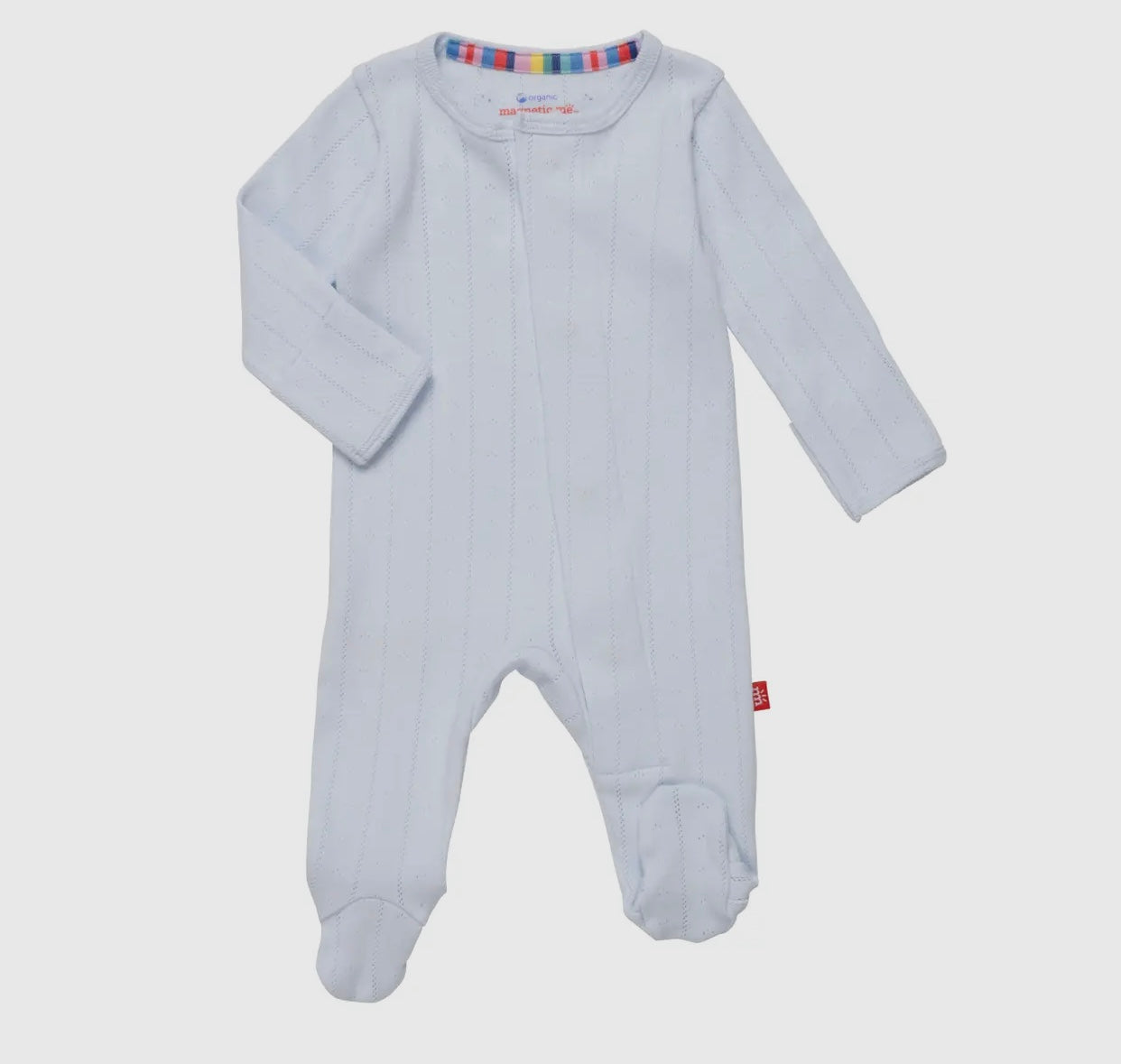 Magnetic Me Love Lines Pointelle- Blue