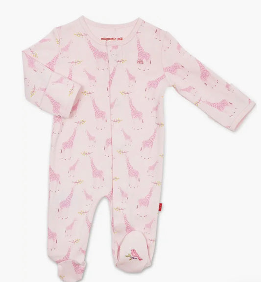 Magnetic Me Jolie Giraffe Organic Cotton- Pink