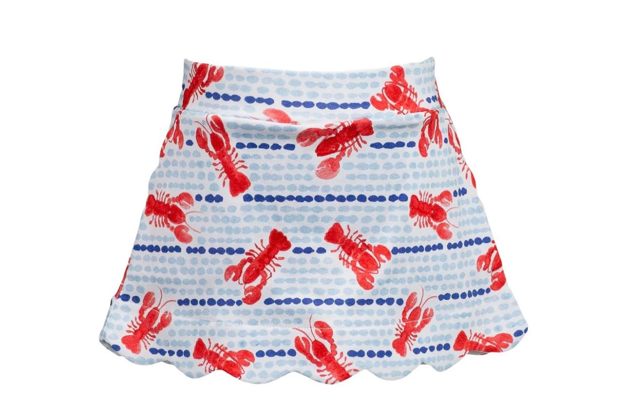 The Proper Peony Lobster Scallop Skort