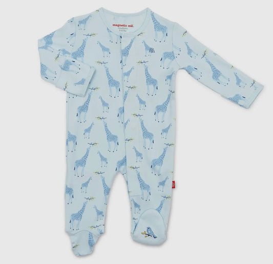 Magnetic Me Jolie Giraffe Organic Cotton- Blue