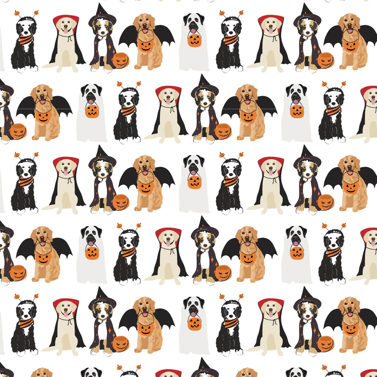 Lila and Hayes Grayson PJ Pant Set- Halloween Pups