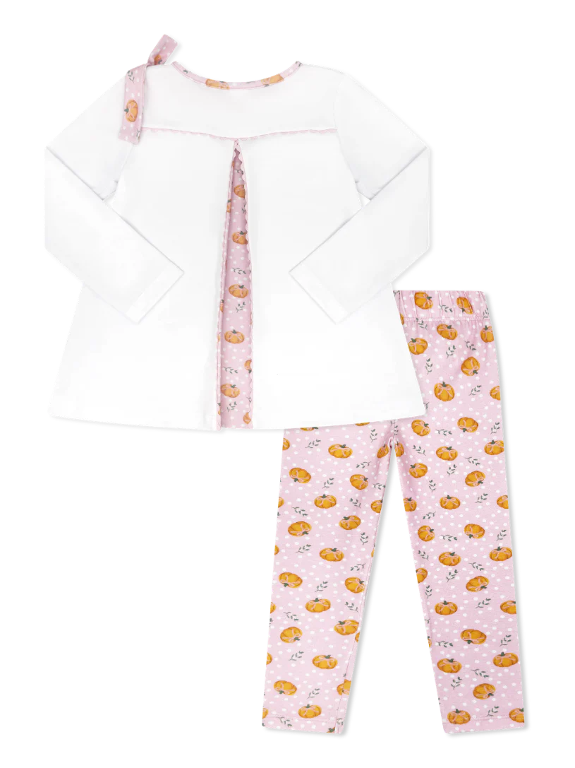 Lullaby Set Madeline Legging Set- Pumpkin Patch