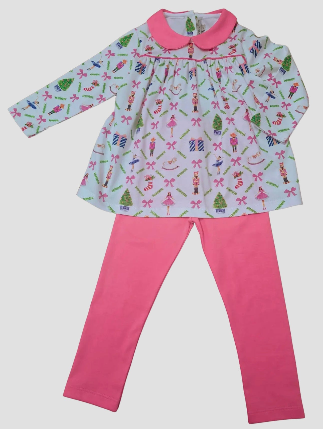 Marco and Lizzy Nutcracker Legging Set