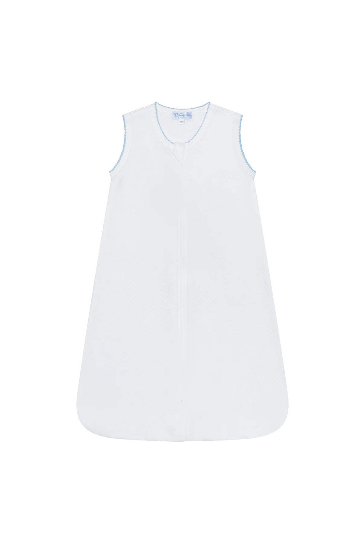 Nella Pima Milano Quilted Sleep Sac-Blue