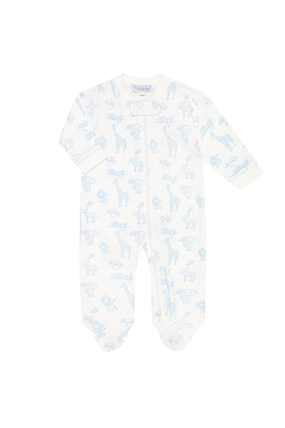 Nella Pima Blue Safari Footie