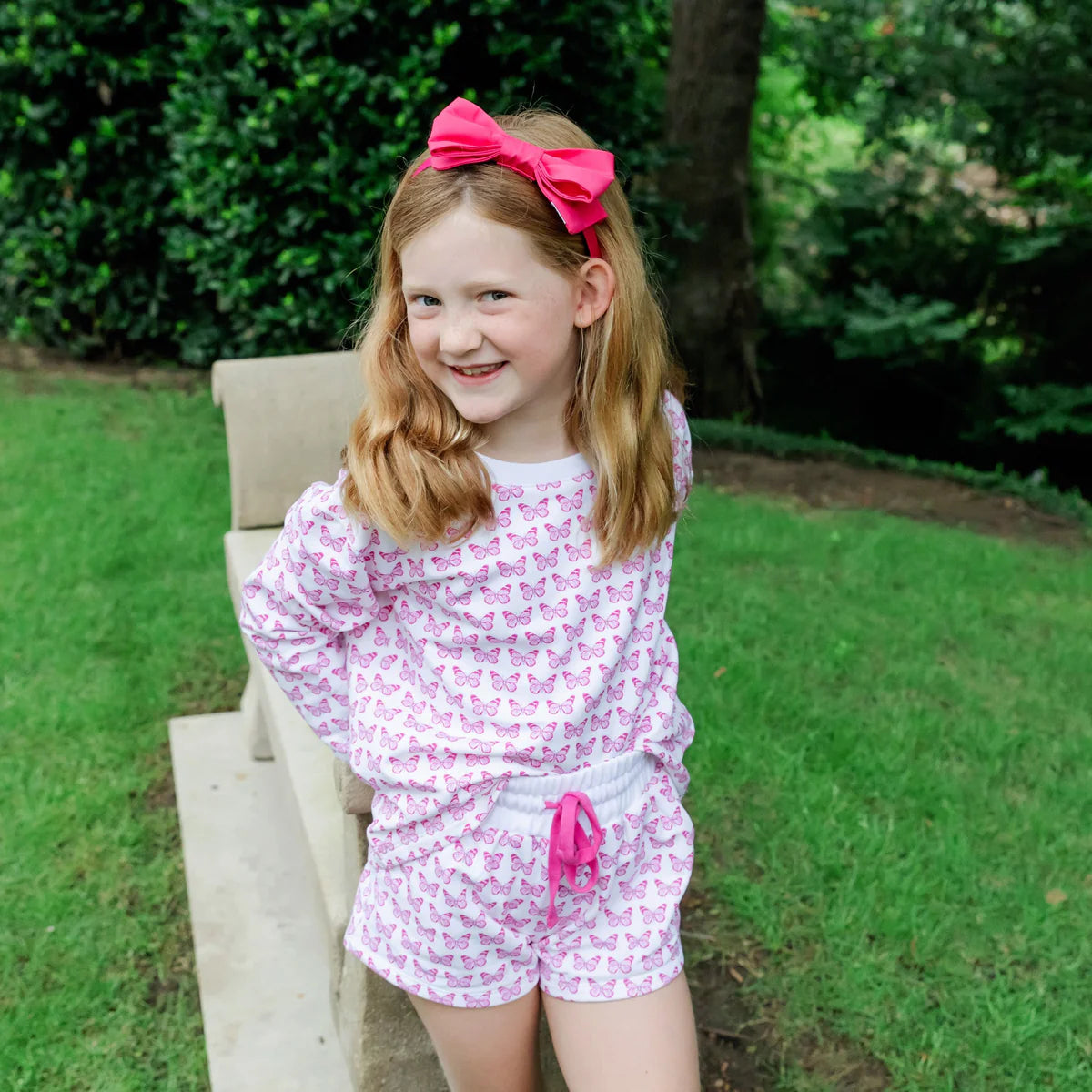 Lila and Hayes Stella Short Set- Cartie Butterfly