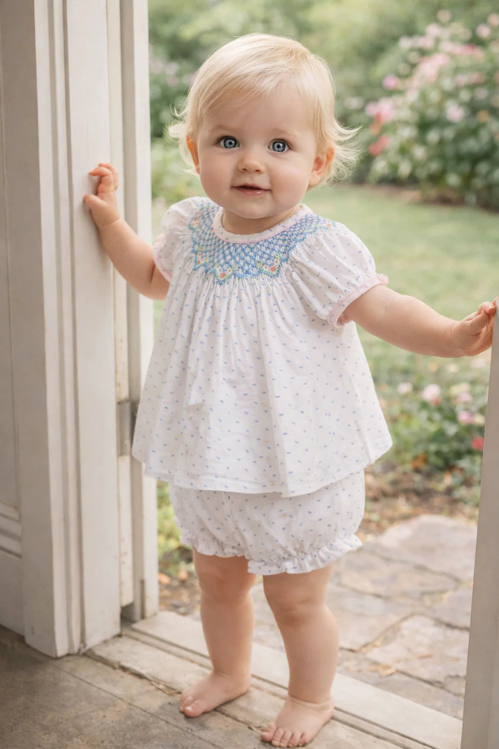 Marco and Lizzy Sweet Spring Bishop Dress