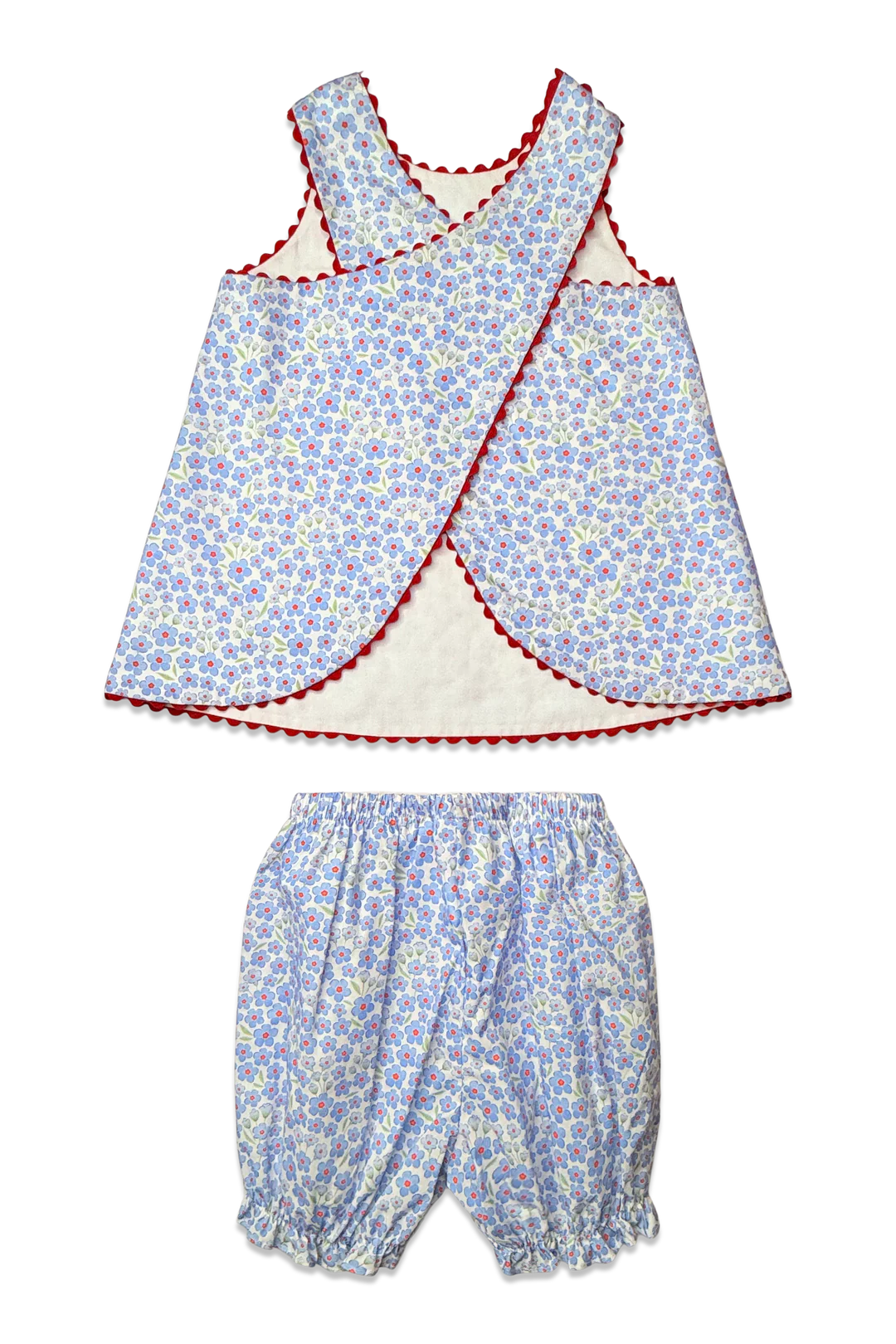 Percy and Tyne Lucy Sun Set- Red, White and Blue Floral