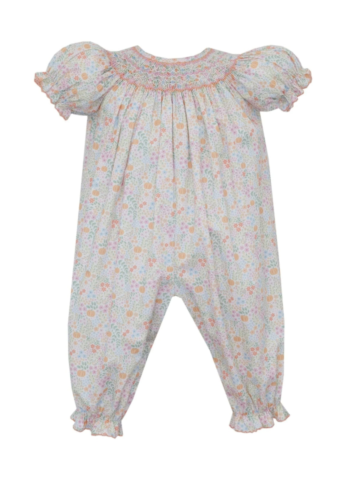 Petit Bebe Pumpkin Bishop Romper