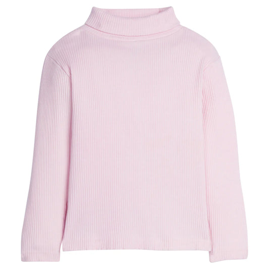BISBY Ribbed Turtleneck- Bubblegum