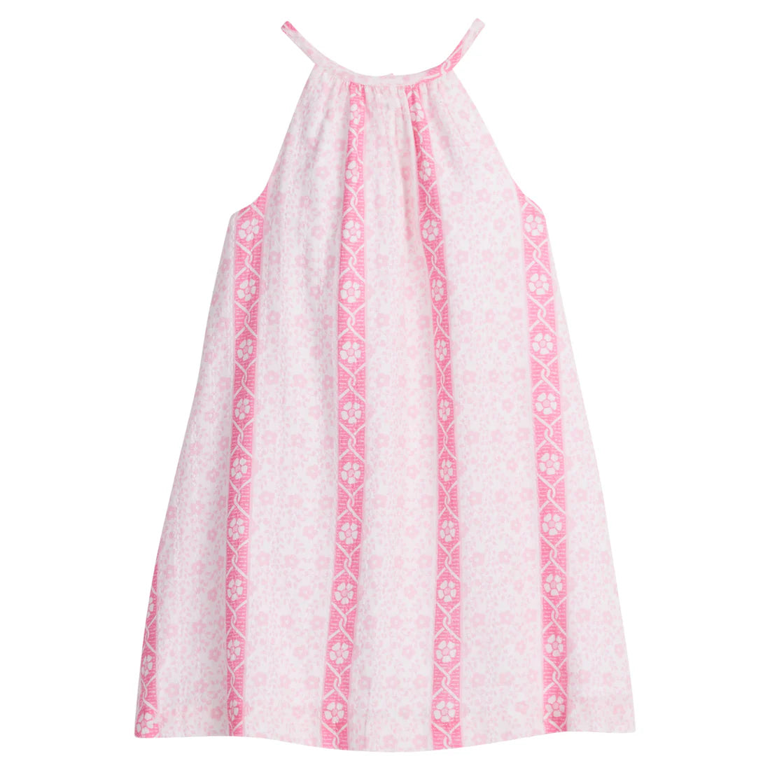 BISBY Halter Swing Dress- Valencia Vines