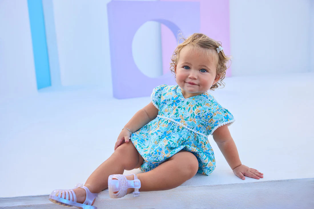 BISBY Positano Bubble- Frangipani Blue