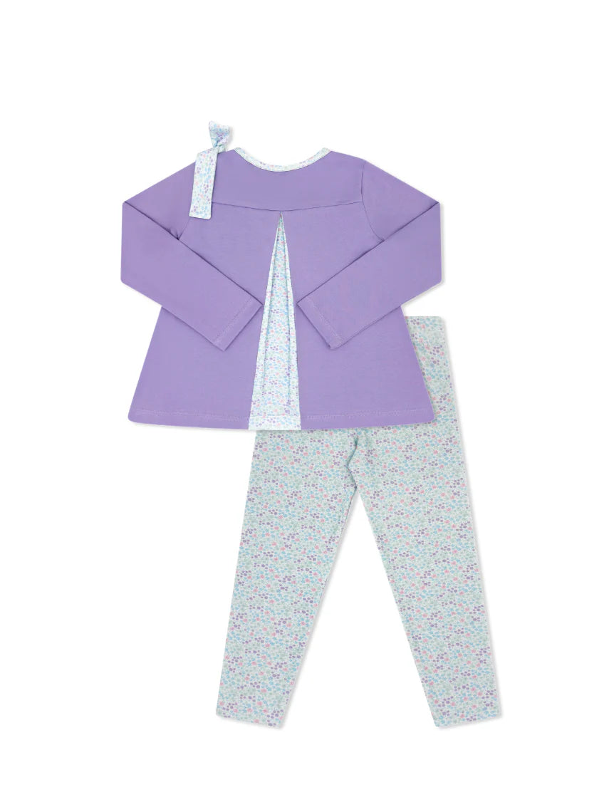 Lullaby Set Madeline Legging Set- Lilac Lavendar