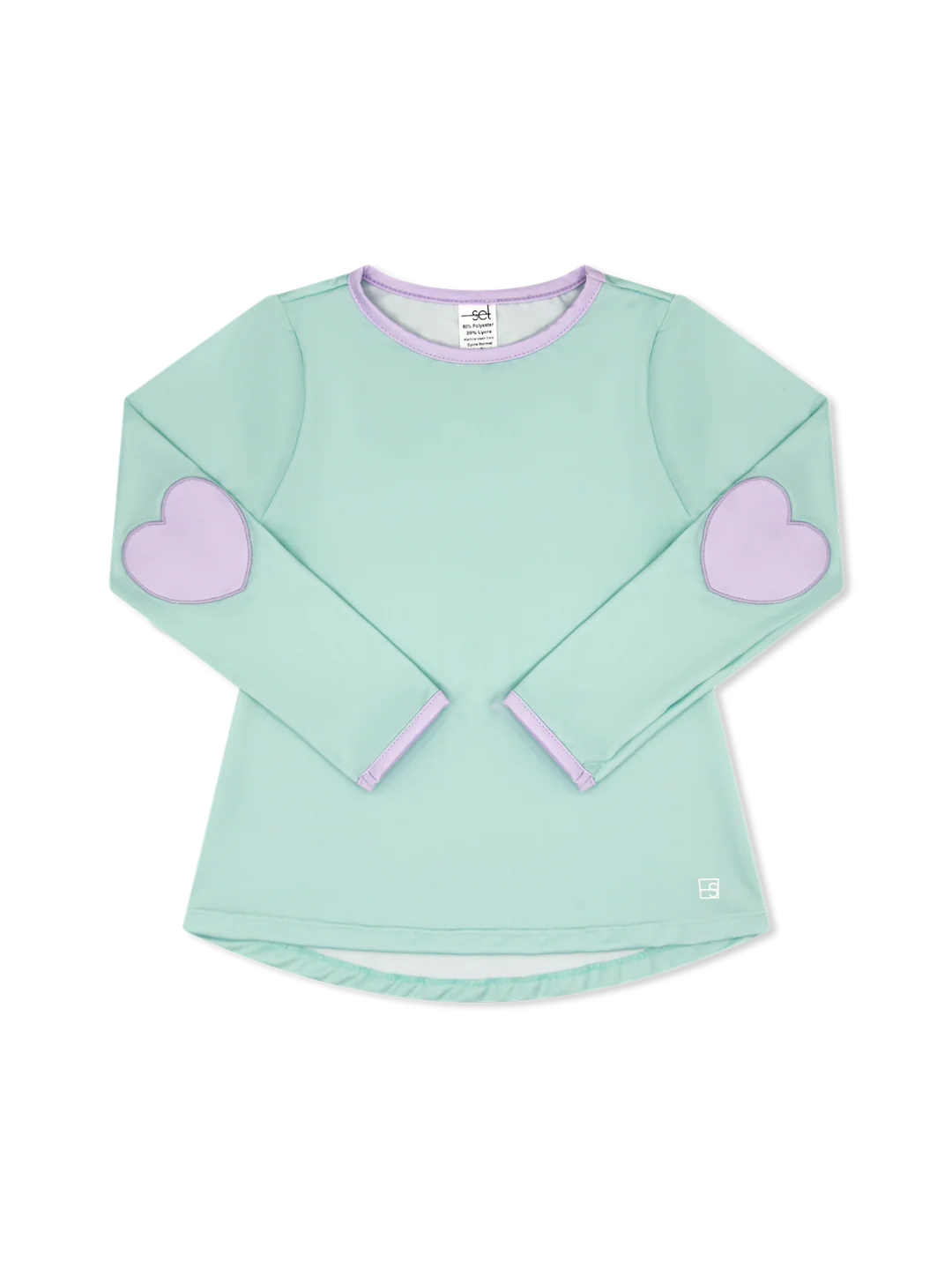 SET Kylie Long Sleeve Tee- Cool Mint