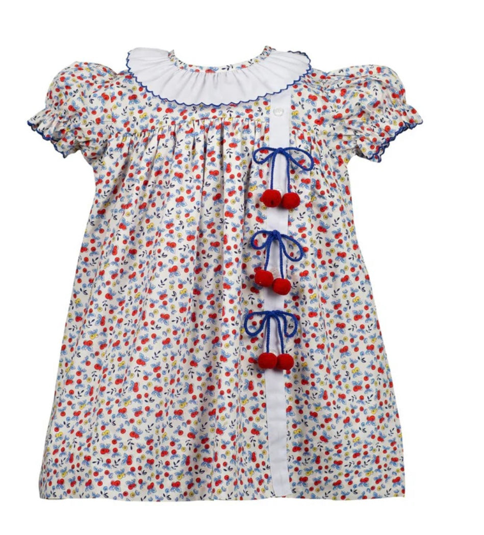 The Proper Peony Follage Cherry Dress