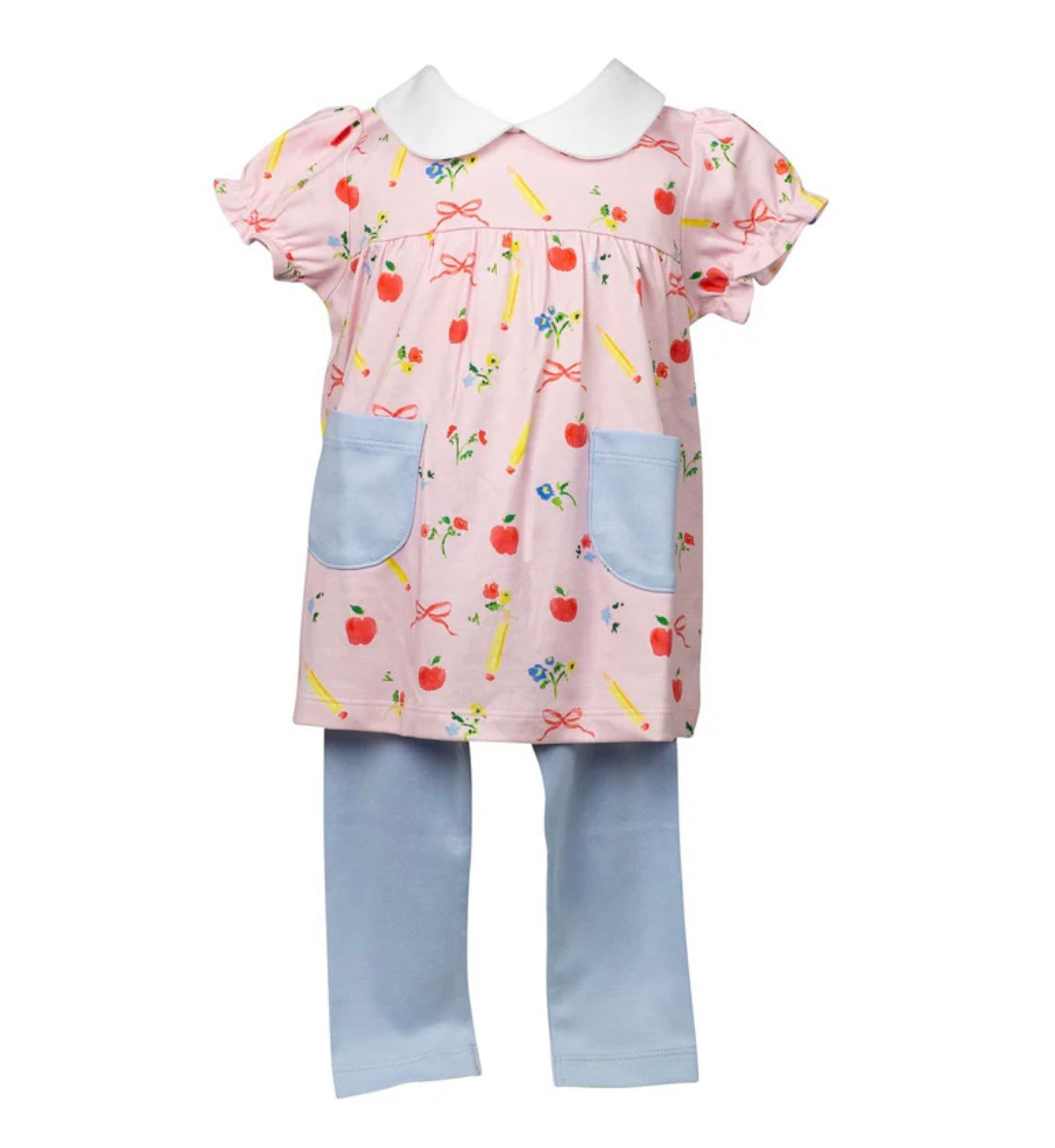 The Proper Peony School Days Tunic Set