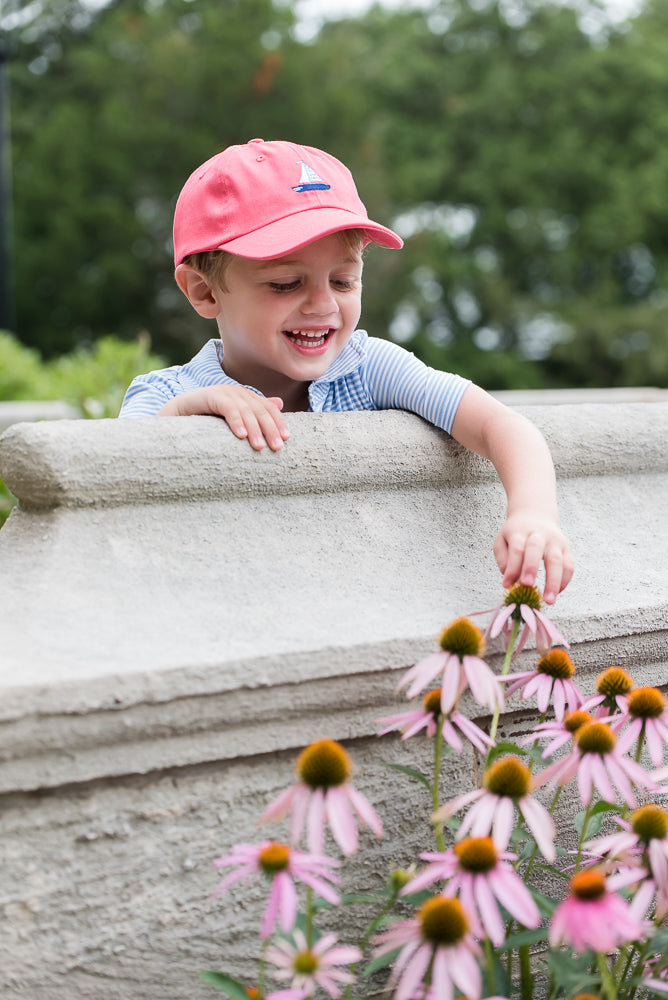 Bits & Bows Sailboat Baseball Hat (Boys)