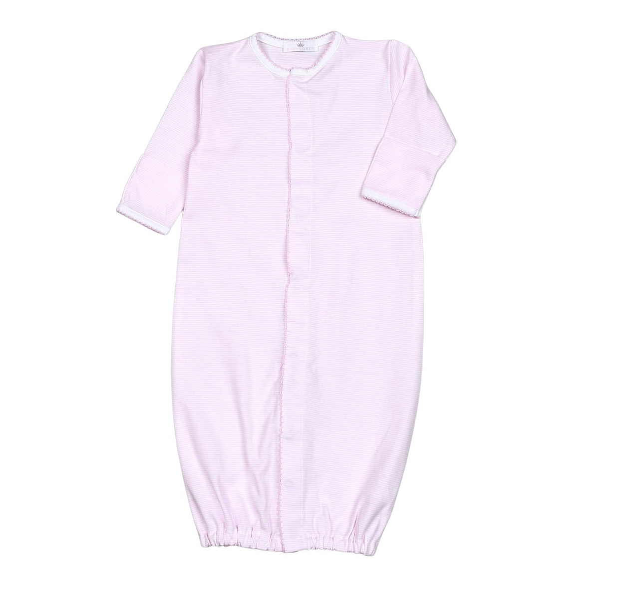 Hug Me First Tiny Pink Stripes Converter Gown