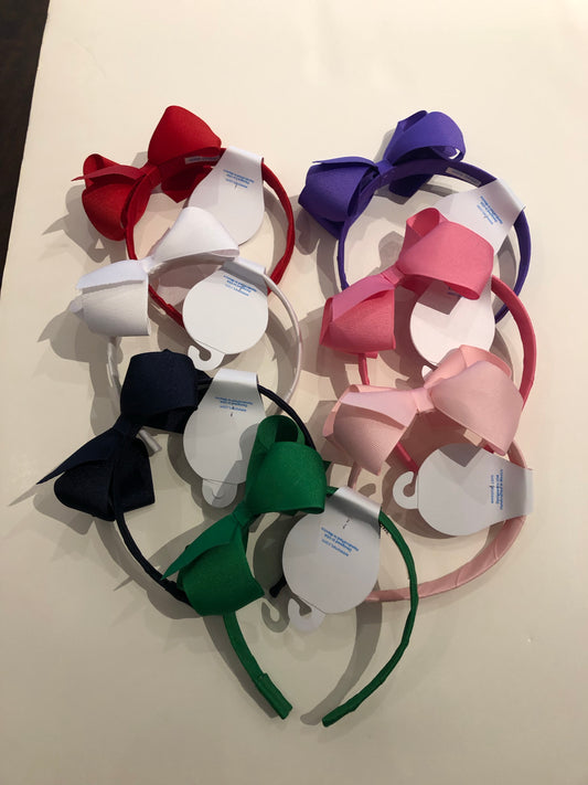 Headband with bow