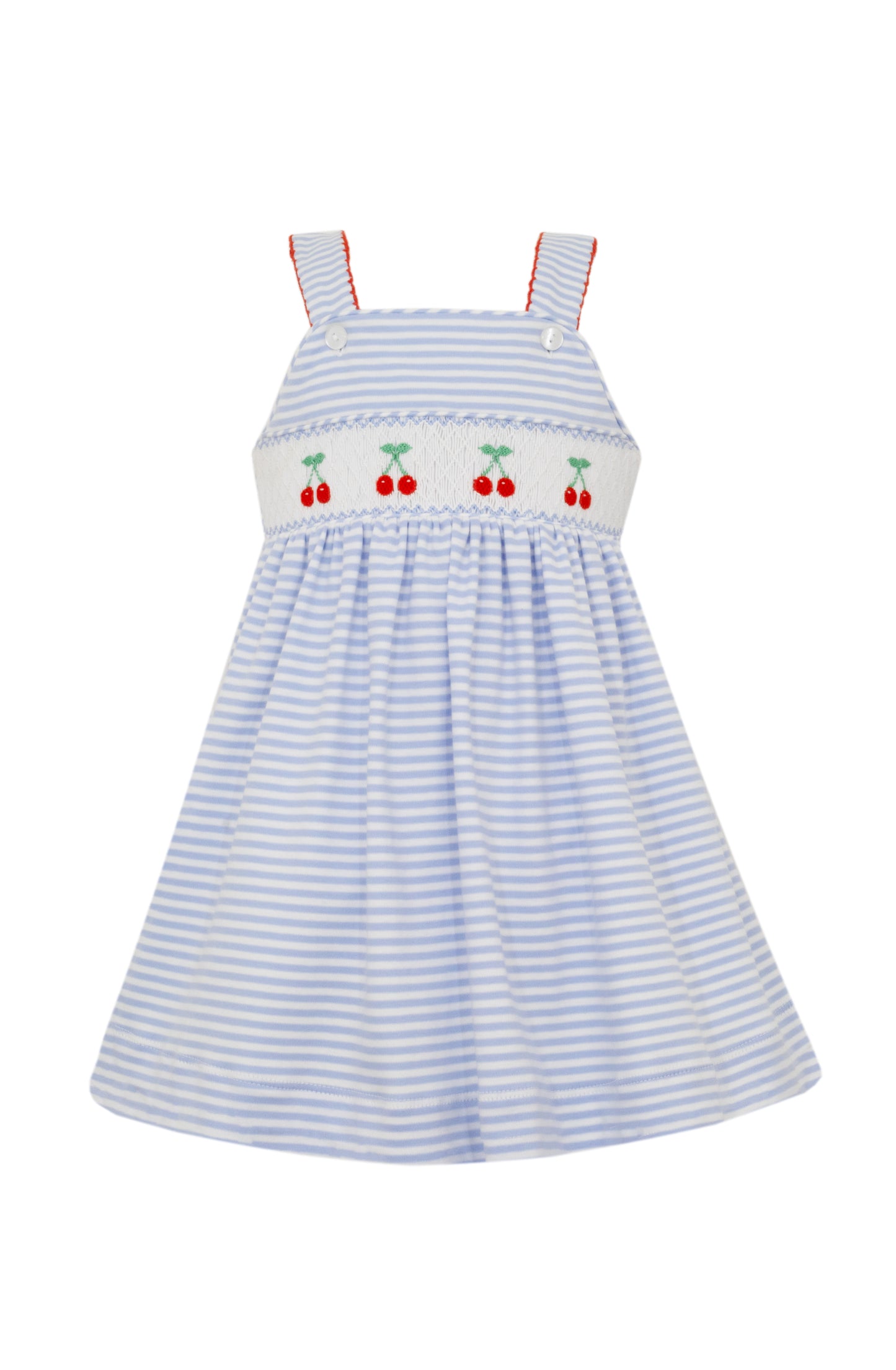 Petit Bebe Knit Cherry Sundress