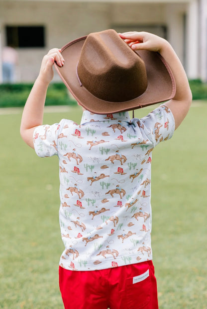The Proper Peony Ranch Life Polo
