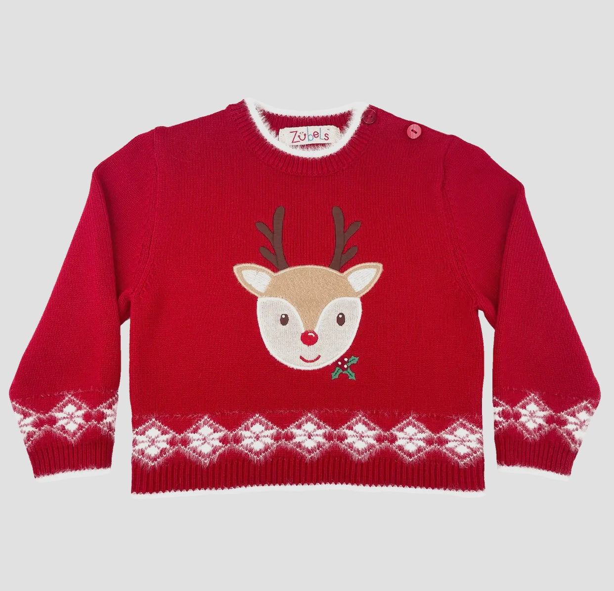 Zubels Reindeer Sweater