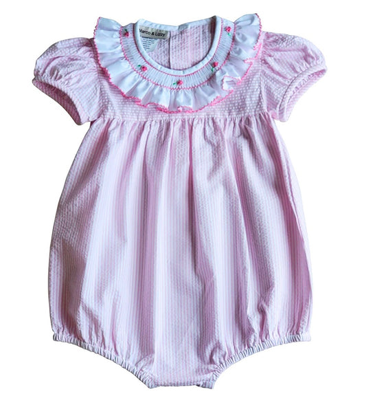 Marco and Lizzy Lara Smocked Collar Bubble