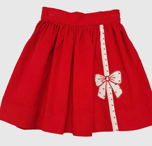 Marco and Lizzy Christmas Bows  Skirt