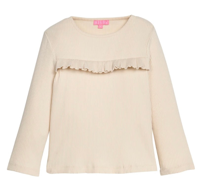 BISBY Emily Top- Cafe Au Lait