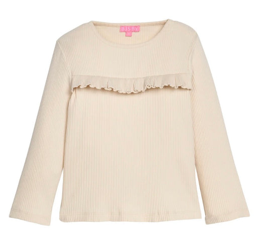 BISBY Emily Top- Cafe Au Lait