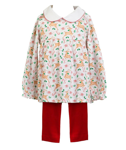 The Proper Peony Prancer Tunic Set