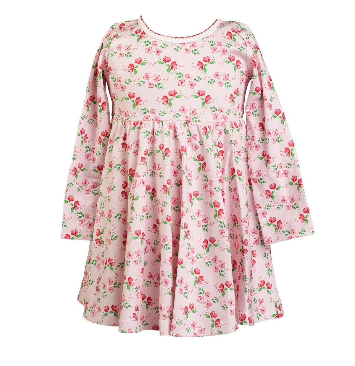 The Proper Peony Zinnia Blooms Twirl Dress