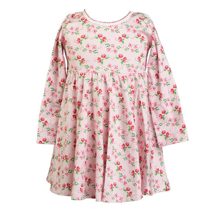 The Proper Peony Zinnia Blooms Twirl Dress