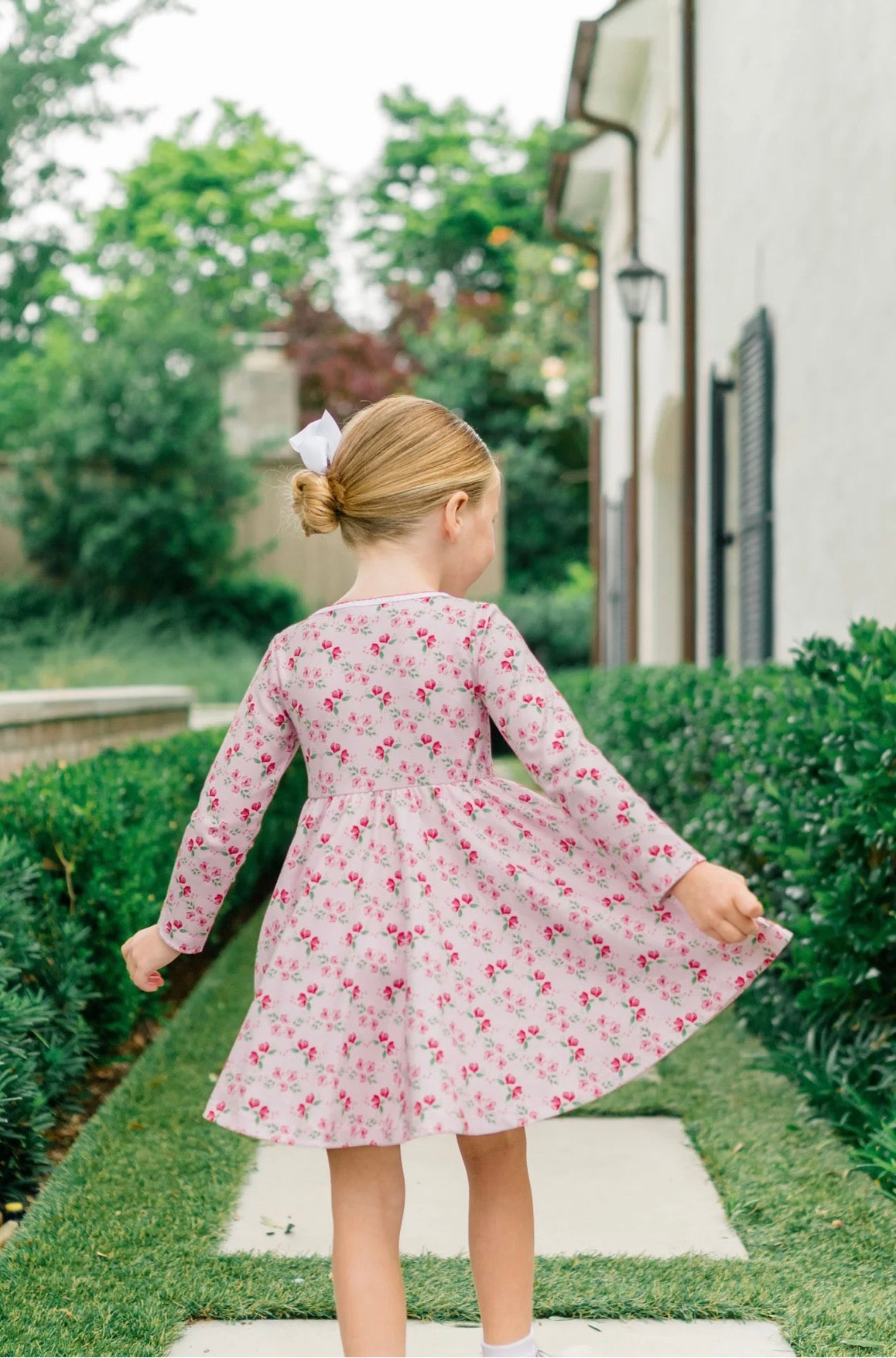 The Proper Peony Zinnia Blooms Twirl Dress
