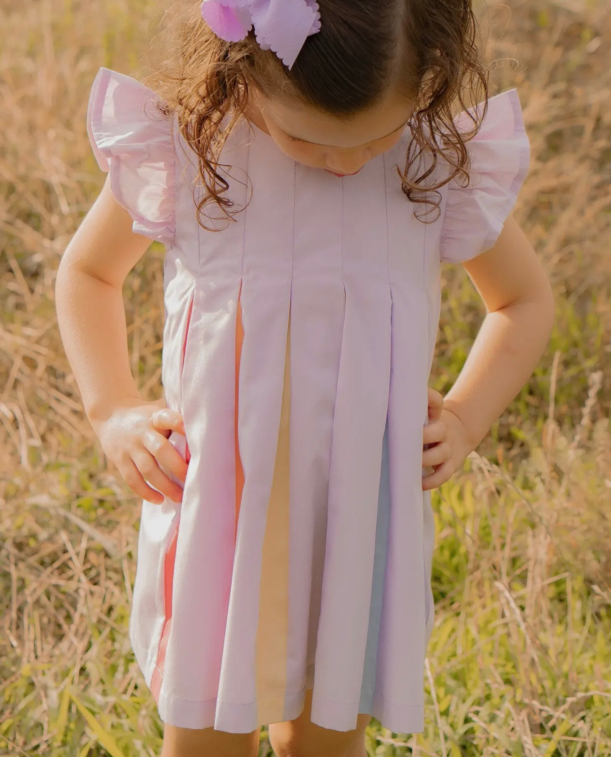 The Yellow Lamb Rainbow Dress