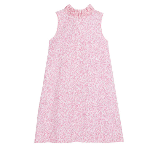 Little English Elizabeth Dress- Pink Vinings
