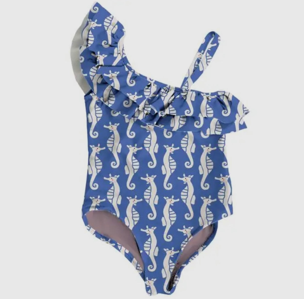 Bermies Swim Girls One Piece- Poseidon