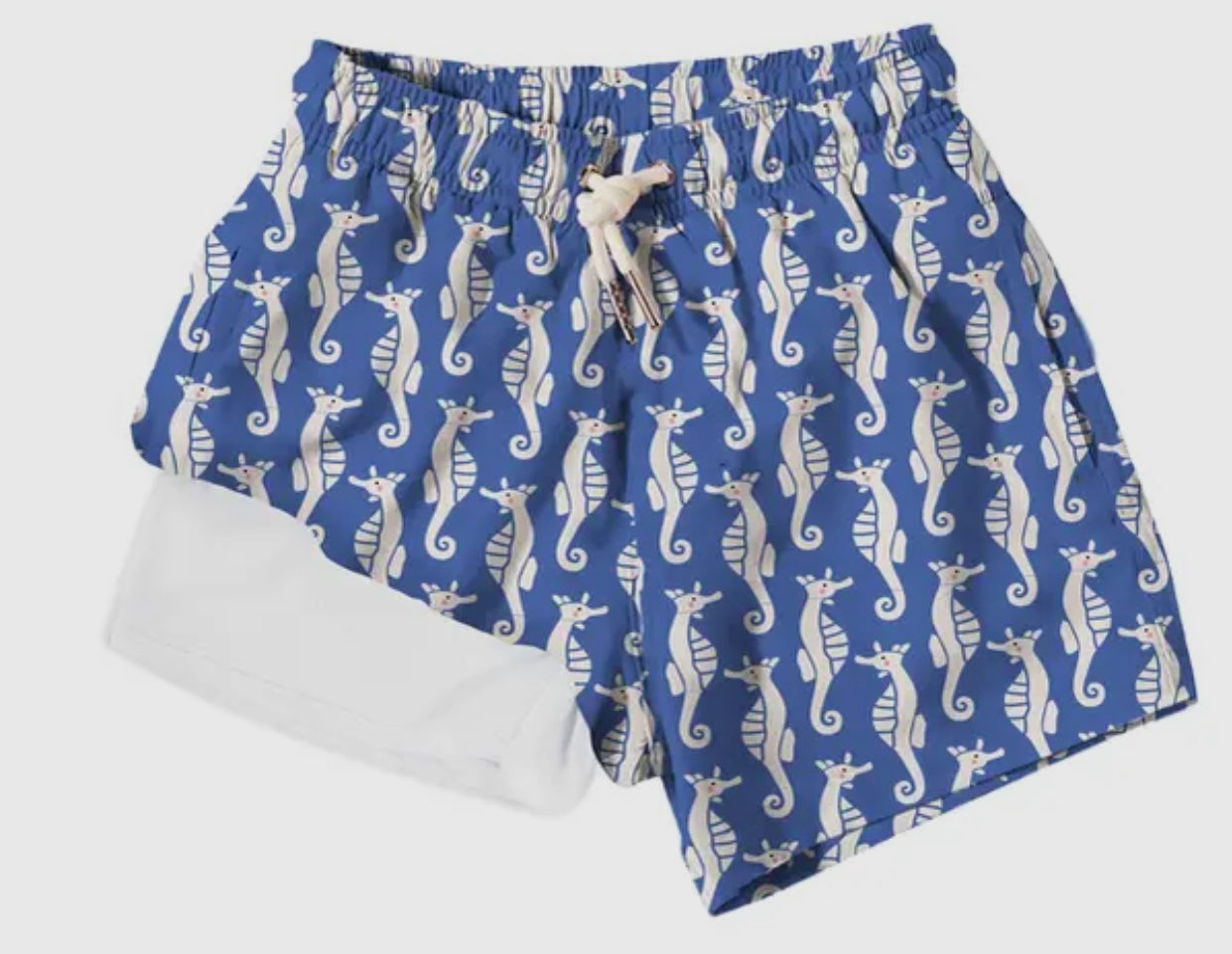 Bermies Boys Swim Trunks-Poseidon