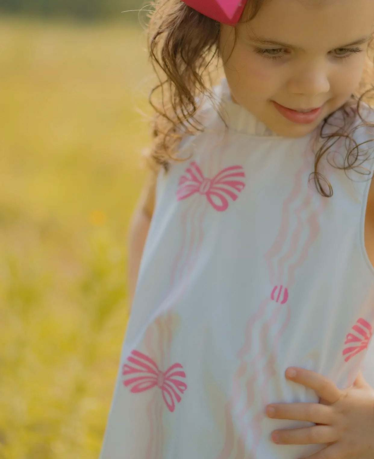 The Yellow Lamb Ada Ruffle Dress