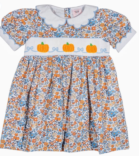 Shop Teeta Sutton Dress- Pumpkin