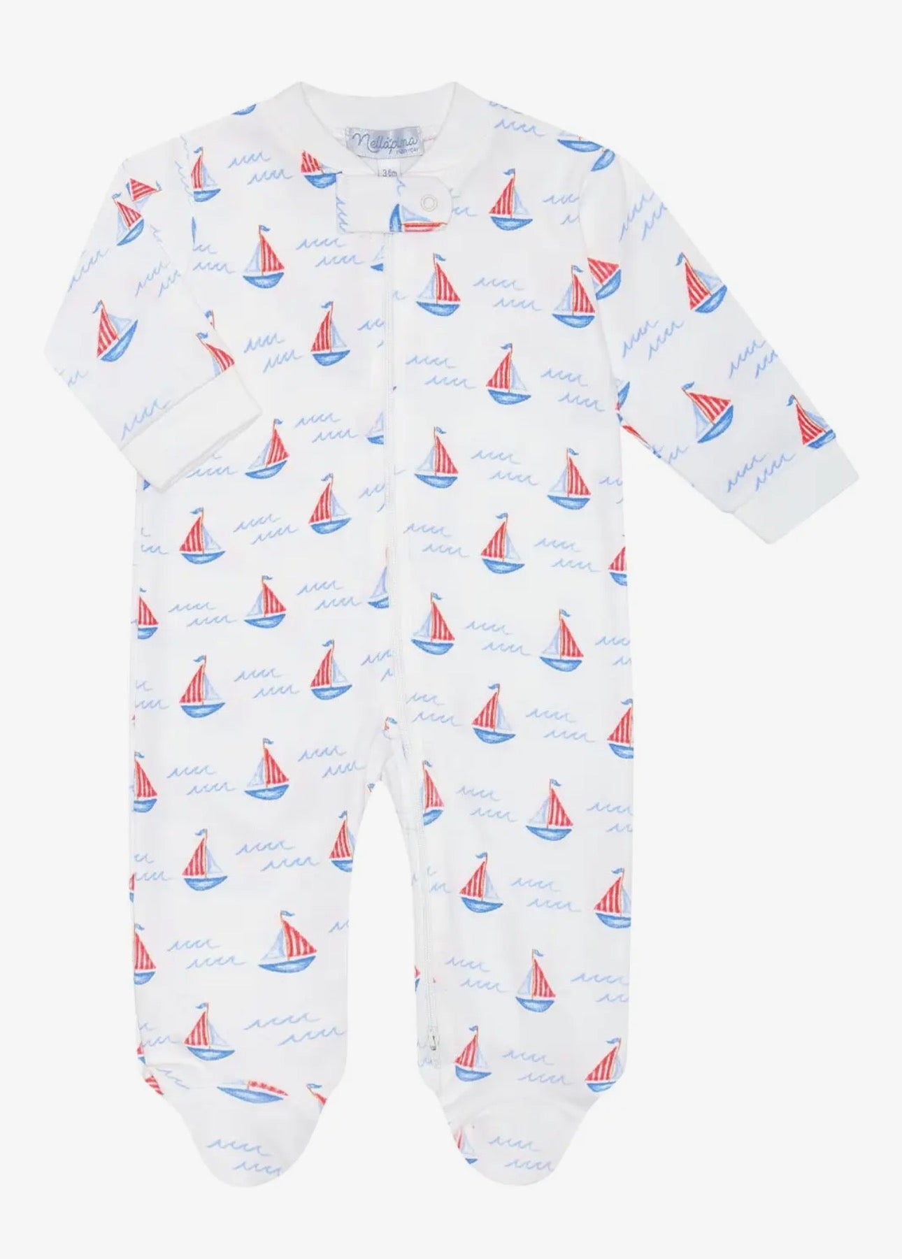 Nella Pima Sailboats Footie