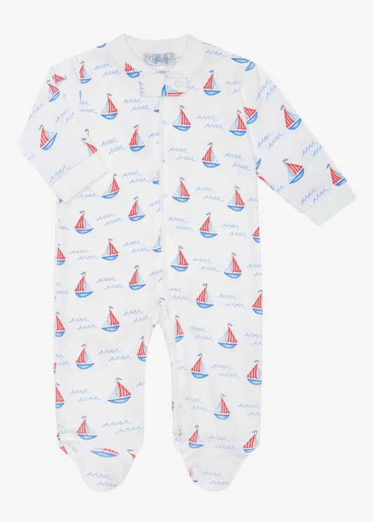 Nella Pima Sailboats Footie