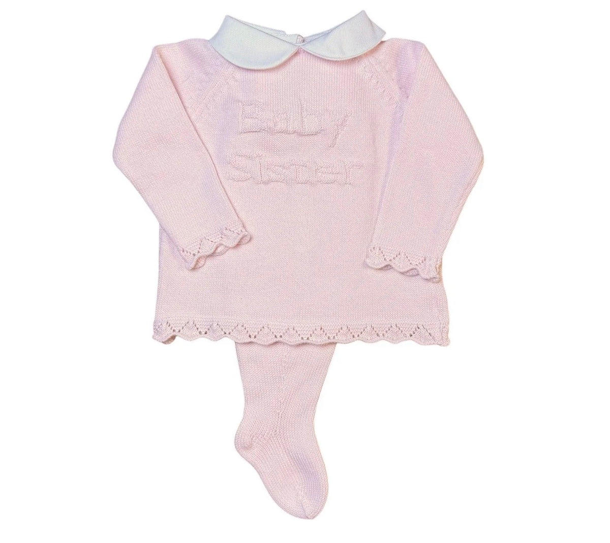 Mi Lucero Baby Sister Footed Set
