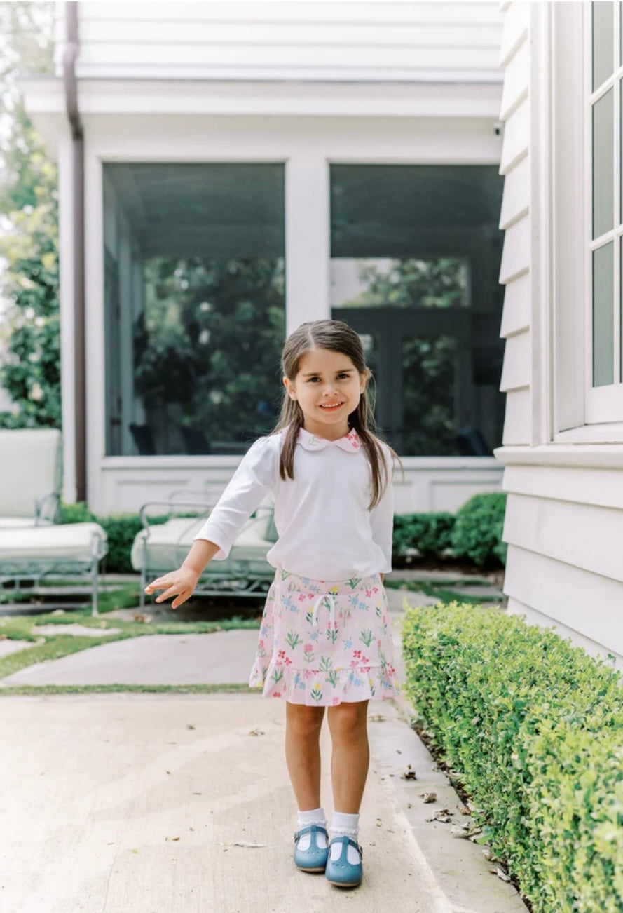 The Proper Peony English Garden Ruffle Skort